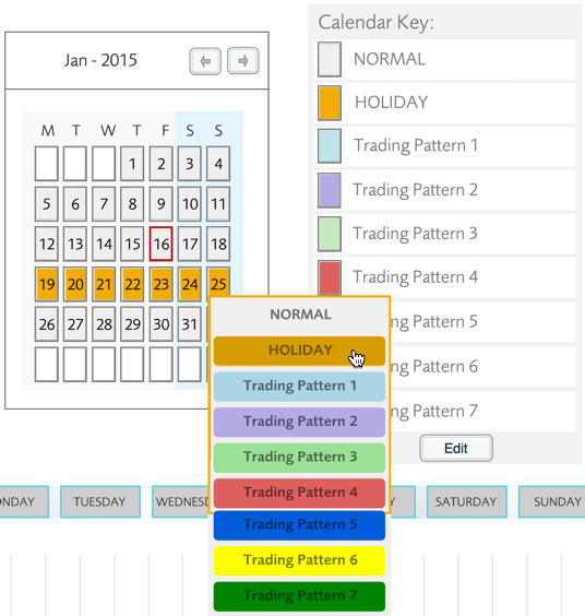 Select Schedule