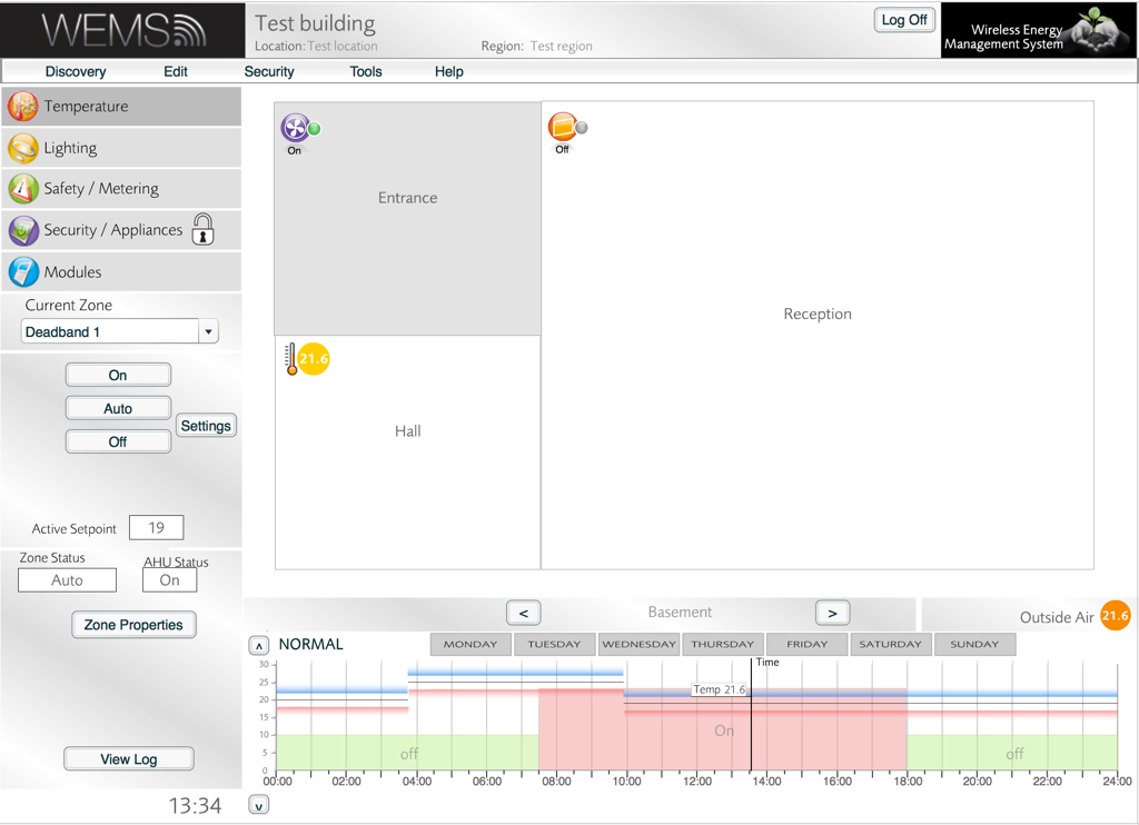 Create Heating Schedule