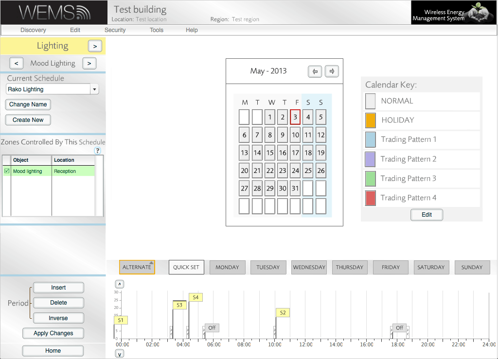 Creating a Rako Schedule